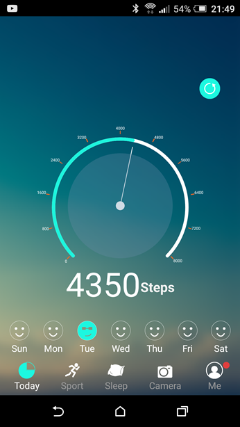 Evolio LinkFit Review - Bratara de fitness rezistenta la apa, cu ecran tactil si un pret excelent! 4 screenshot 20161108 214912