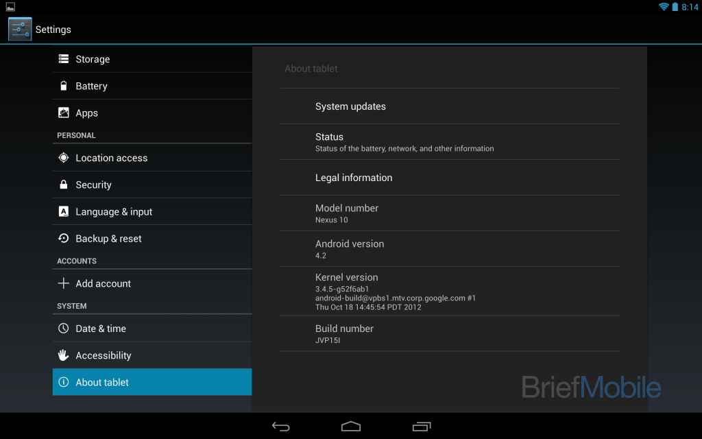 about tablet