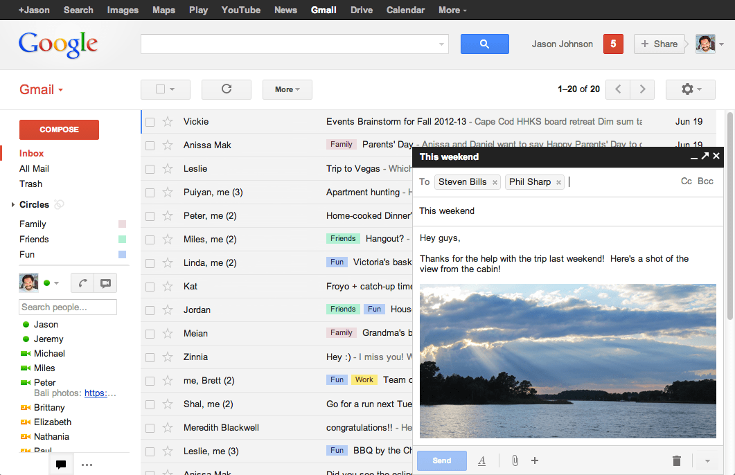 compose compunere email