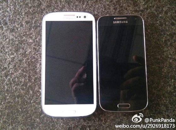 Samsung Galaxy S4 Mini langa Galaxy S3