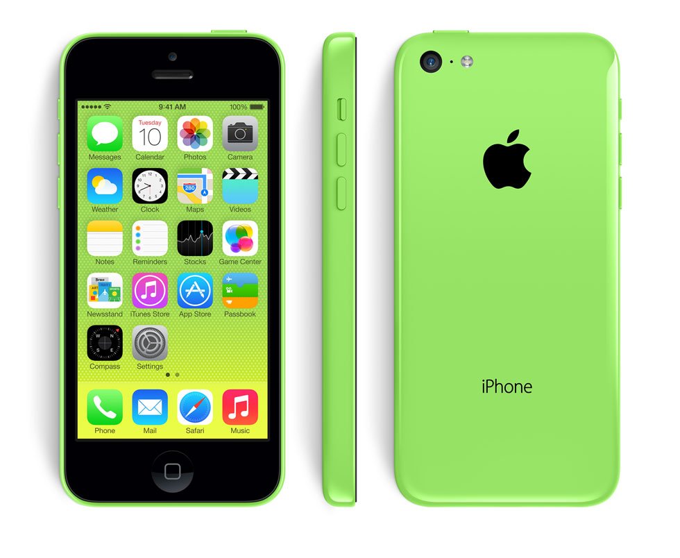 iphone 5 c verde