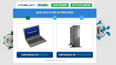 DOMO si Maguay lanseaza configuratorul de sisteme laptop si desktop configurator