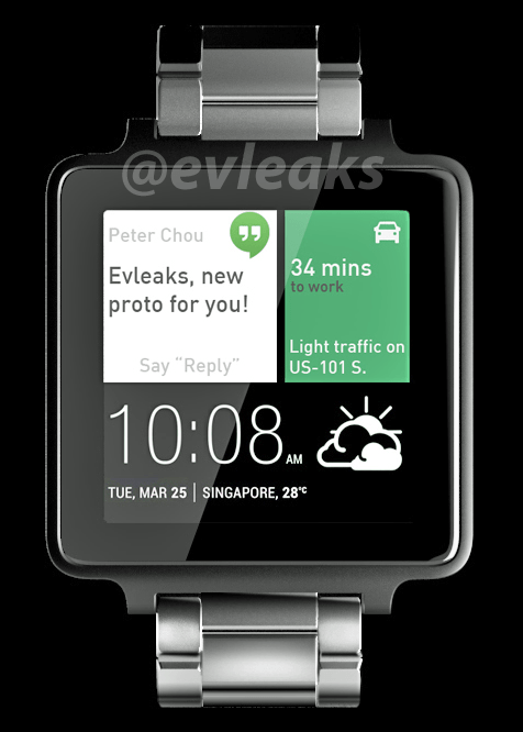 HTC Android Wear smartwatch
