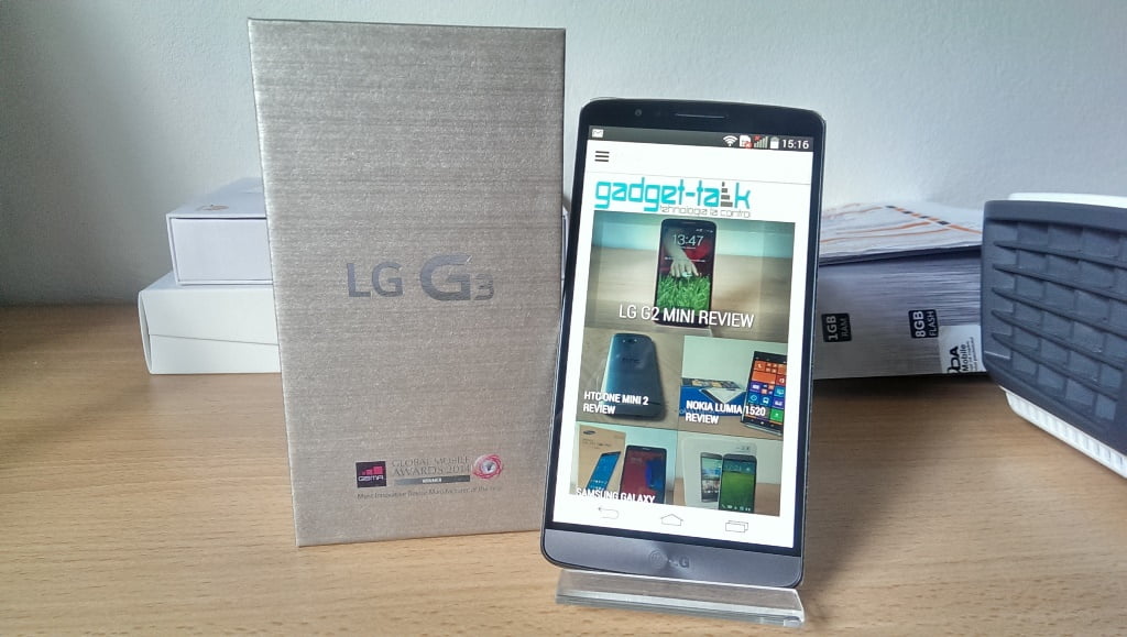 despachetare LG G3