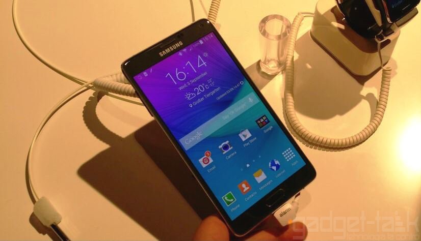 Samsung Galaxy Note 4 listat