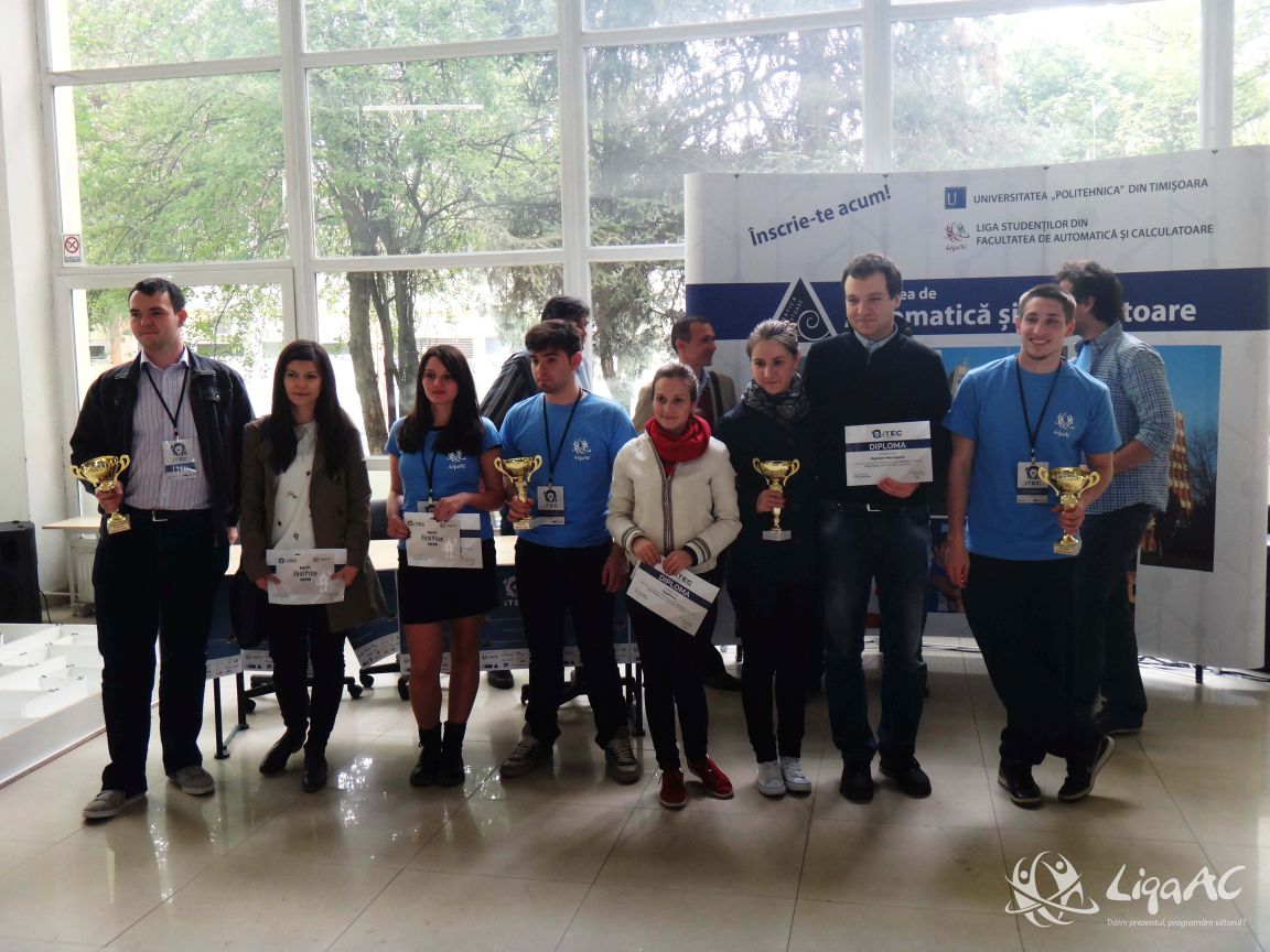 Robotec 2015, competitia de roboti din cadrul universitatii Politehnice Timisoara 2 robotec-2014 (2)
