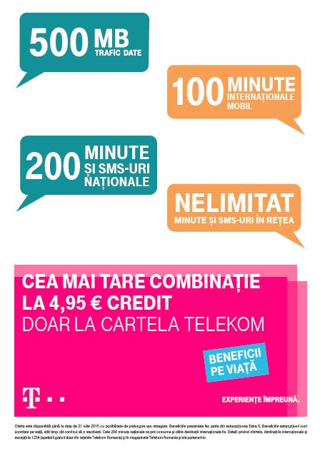 Oferta Telekom Prepaid de vara