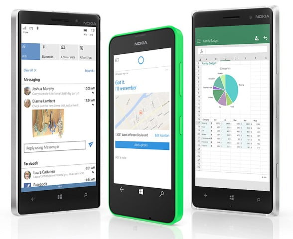 Telefoanele Lumia care primesc Windows 10 Mobile