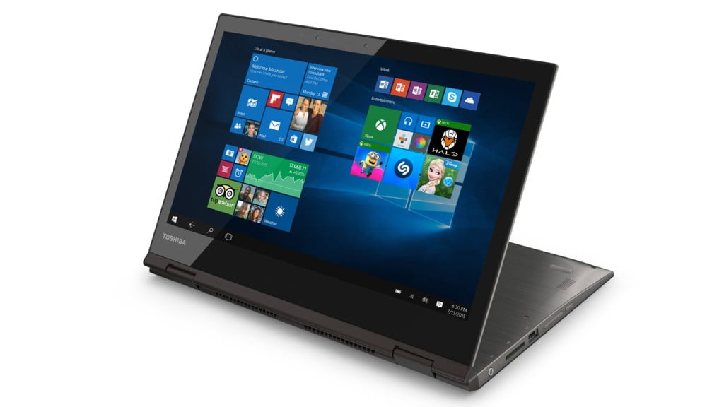 Toshiba Satellite Radius 12 este un laptop convertibil cu ecran 4K