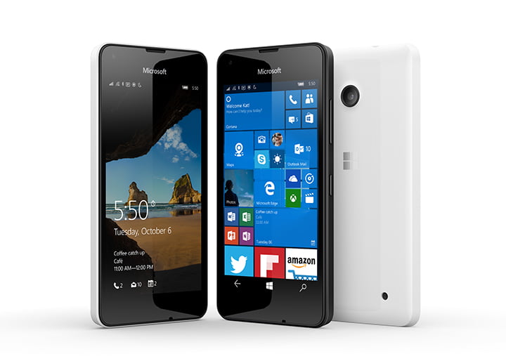 Microsoft anunta Lumia 550