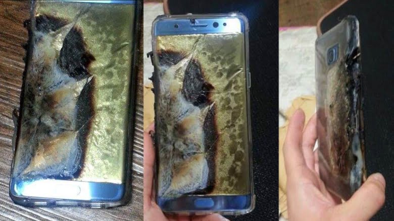 Galaxy Note 7 in pericol de explozie