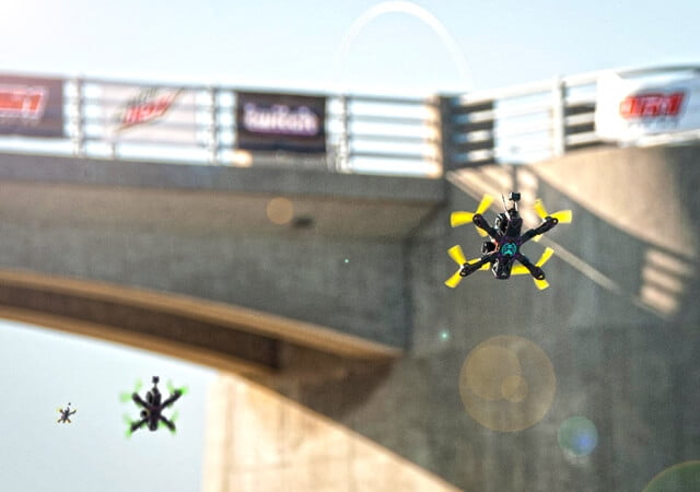 Eurosport va transmite curse cu drone