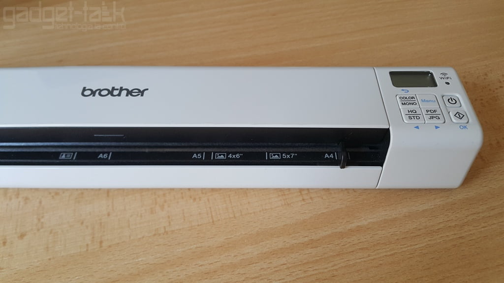 Brother DS 820w Review scaner mobil 9