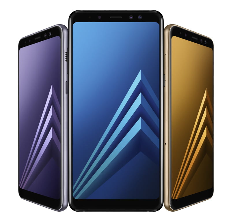 Samsung anunta telefoanele Galaxy A8 2018