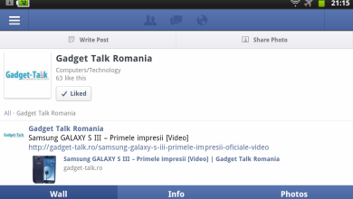 Facebook renunta la icoanele pentru camera foto si messenger in noua versiune Facebook pentru Android 1.9.2 Facebook renunta la icoanele pentru camera foto si messenger in noua versiune Facebook pentru Android 1.9.2