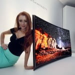 Primul televizor OLED din lume cu ecran curbat lansat de Samsung la CES 2013