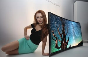 primul televizor OLED Samsung cu ecran curbat 4