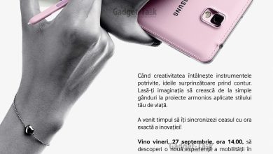 Lansare Samsung Galaxy Note 3 si Galaxy Gear in Romania (27 Septembrie) invitatie Samsung