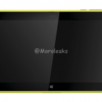 Tableta Nokia Lumia 2520 pe verde si galben in noi imagini de presa Tableta Nokia Lumia 2520 pe verde si galben in noi imagini de presa
