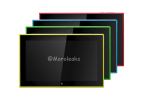 Tableta Nokia Lumia 2520 pe verde si galben in noi imagini de presa tableta Nokia Lumia 2520