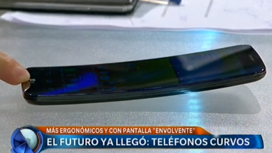 LG G Flex demonstrat intr-un studio de televiziune din Argentina LG G Flex