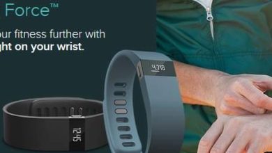Bratara de fitness Fitbit Force in oferta Orange Fitbit Force