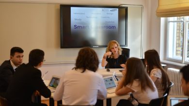 Samsung si MEN inaugureaza Smart Classroom la Timisoara si Iasi clasa smart