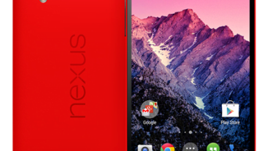 Nexus 5 Rosu zarit din nou, intr-o imagine de presa de aceasta data Nexus 5 rosu zarit