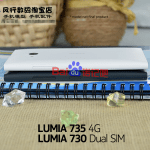 Lumia 735 4G fotografiat alaturi de Lumia 730 Lumia 735 4G fotografiat alaturi de Lumia 730