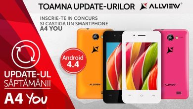 A4 You primeste Android 4.4 de la Allview allview a4 you primeste android 4.4