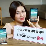 G3 Screen, primul smartphone cu procesor produs de LG Electronics G3 Screen, primul smartphone cu procesor produs de LG Electronics