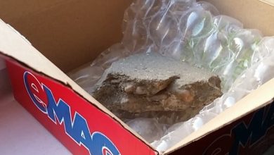 O piatra livrata unui timisorean, in locul unui telefon HTC One M8 O piatra livrata unui timisorean, in locul unui telefon HTC One M8