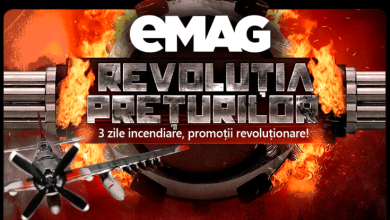 eMAG anunta 3 zile incendiare, cu promotii revolutionare