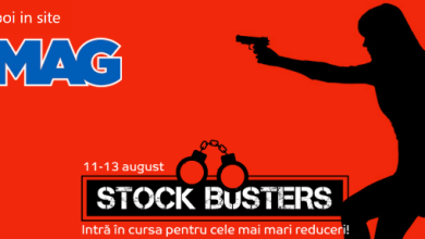 Reduceri importante la produsele magazinului eMAG de StockBusters [11 - 13 august]
