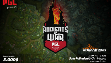 PGL Winter Ancients of War, o competitie de Dota 2 la Dreamhack Cluj dedicata echipelor romanesti PGL Winter Ancients of War, o competitie de Dota 2 la Dreamhack Cluj dedicata echipelor romanesti