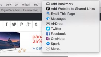 Cum fac sa funcționeze opțiunile de share și widget-urile din Centrul de notificări? opțiunile de share