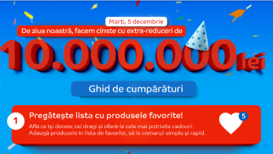 Reduceri importante de ziua eMAG (16 ani de la debutul in Romania) Reduceri importante de ziua eMAG (16 ani de la debutul in Romania)