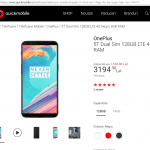 Oneplus 5T te costa 100 Euro in plus, daca il cumperi din retailul romanesc