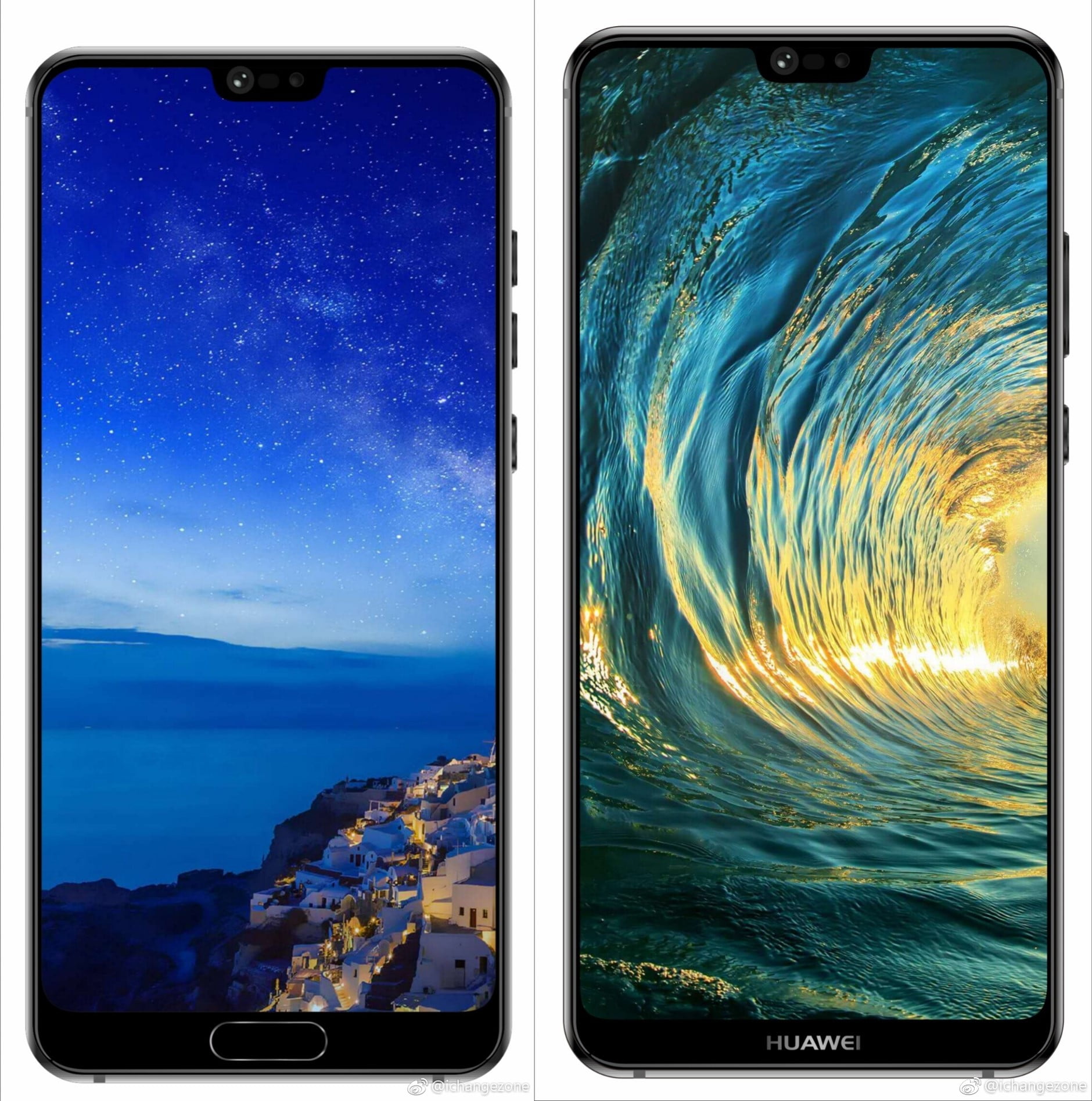 Huawei P20 and P20 Plus concept