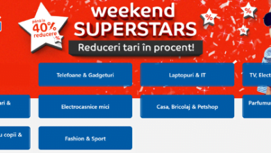 Emag Weekend Superstars, aduce reduceri de pana la 40% la gadgeturi Emag Weekend Superstars, aduce reduceri de pana la 40% la gadgeturi