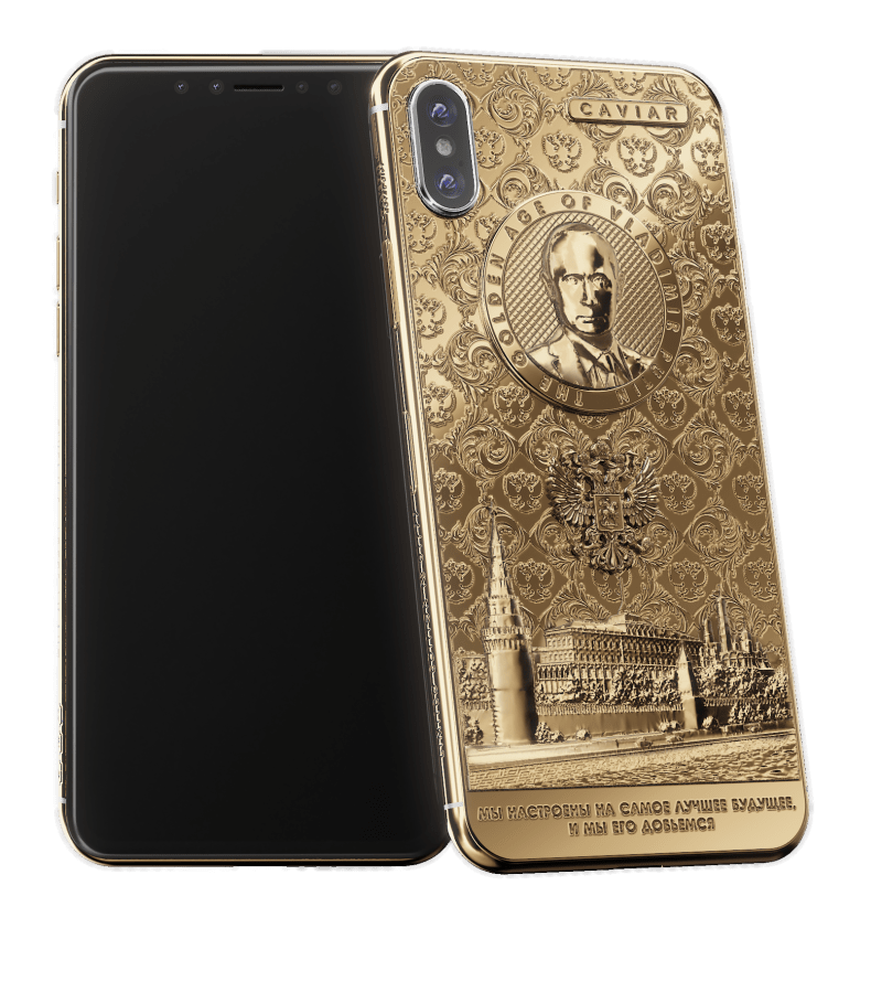 Rusii lanseaza iPhone X Putin Golden Age