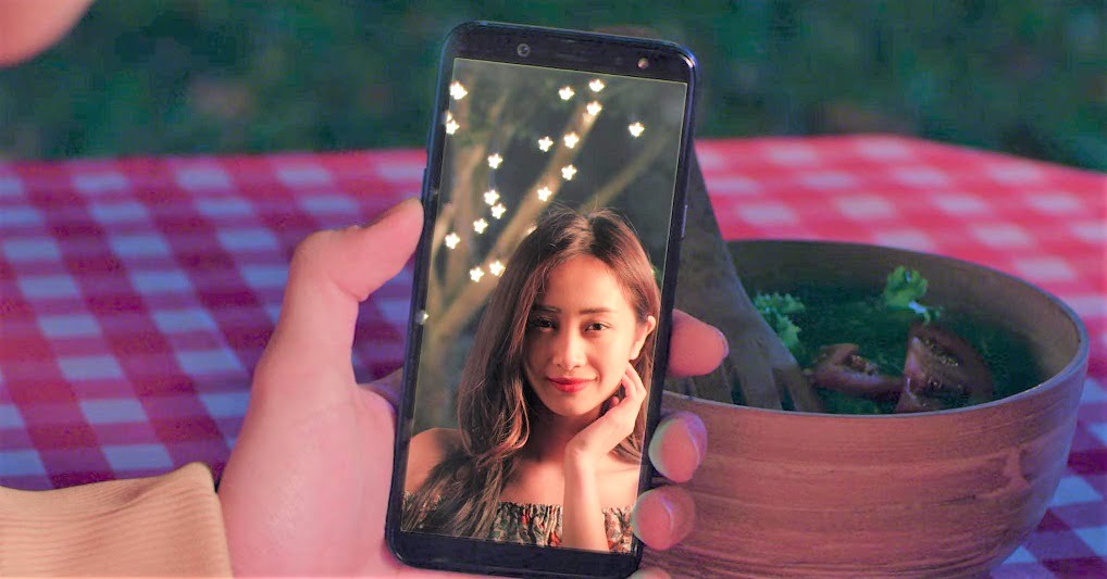 galaxy a6 plus front