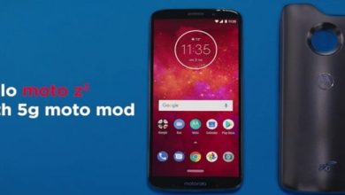 Moto Z3 Play zarit in imagini alaturi de un Moto Mod 5G Moto Z3 Play zarit in imagini alaturi de un Moto Mod 5G