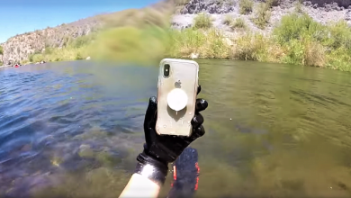 iPhone X pescuit si returnat proprietarei dupa doua saptamani pe fundul raului iPhone X pescuit si returnat proprietarei dupa doua saptamani pe fundul raului