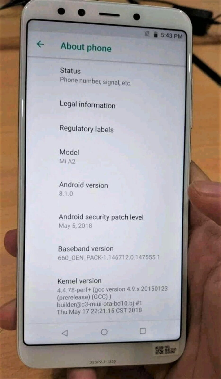 xiaomi mi a2