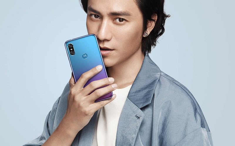 moto p30 blue