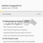 Oneplus 6 primeste Android Pie software update