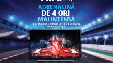 Postul de televiziune Digi 4K, primul care transmite live in format Ultra HD, in Romania Postul de televiziune Digi 4K, primul care transmite live in format Ultra HD, in Romania