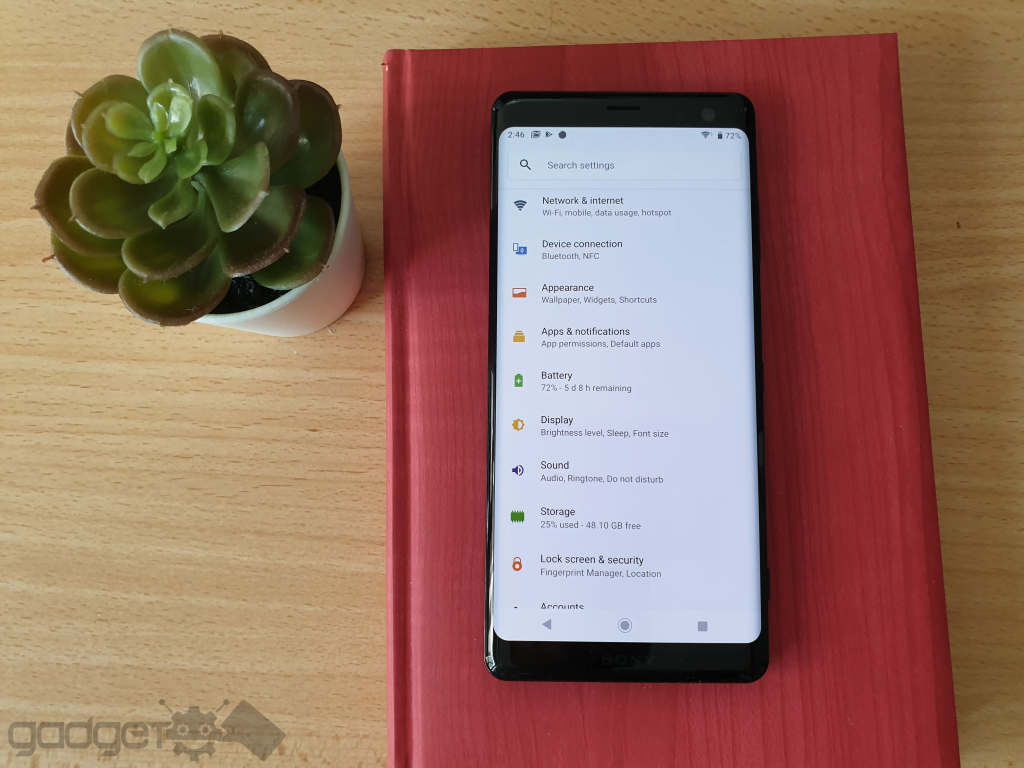 Sony Xperia XZ3 Review 1