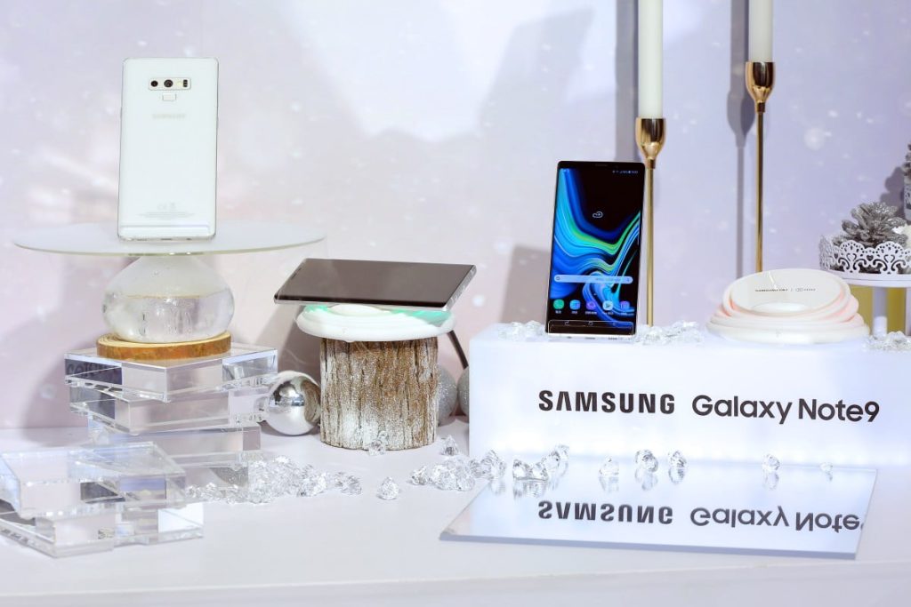 galaxy note9 first snow white 5